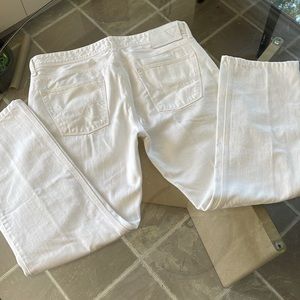 Guess 34 White Jeans 28 Inseam Euc 